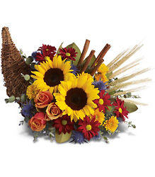 Classic Cornucopia from Swindler and Sons Florists in Wilmington, OH